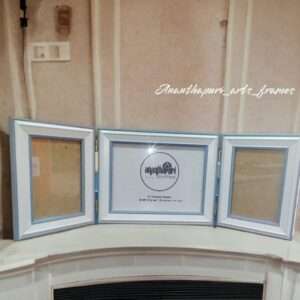 Triple Piece Foldable Photo Frame