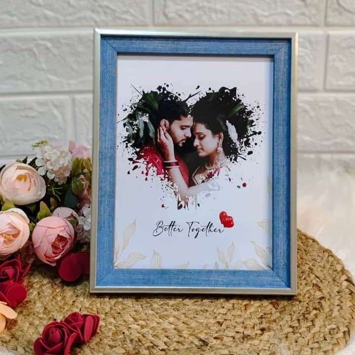 Personalized Photo Frames 1 inch (D001) - Ananthapuri Arts and Frames