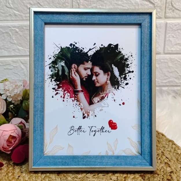 Personalized Photo Frames 1 inch (D001) - Ananthapuri Arts and Frames