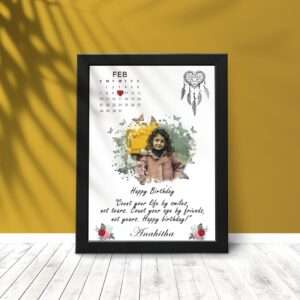 A4 Framed Photo 0.5 inch D2003